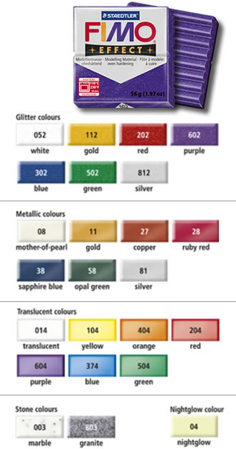 Ens. 24 pâtes à modeler FIMO® Soft - couleurs de base