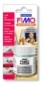 Vernis Fimo pour Métal en feuille