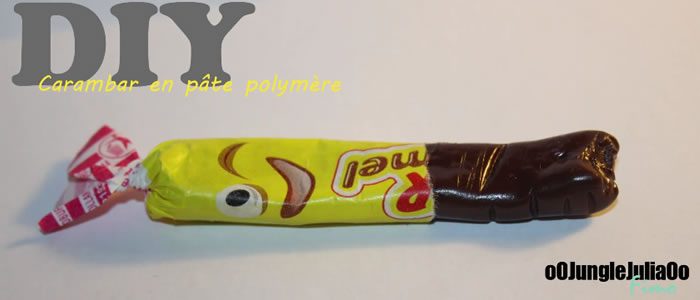 Tuto Fimo Carambar – Faire un Carambar en pâte Fimo