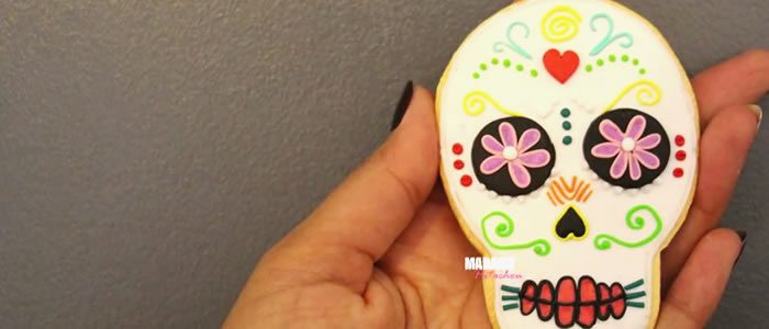 Tuto Fimo cookie Dia De Los Muertos – Faire un cookie Dia De Los Muertos en pâte Fimo