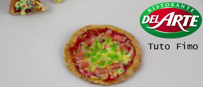 Tuto Fimo pizza Del Arte – Faire une pizza en pâte Fimo