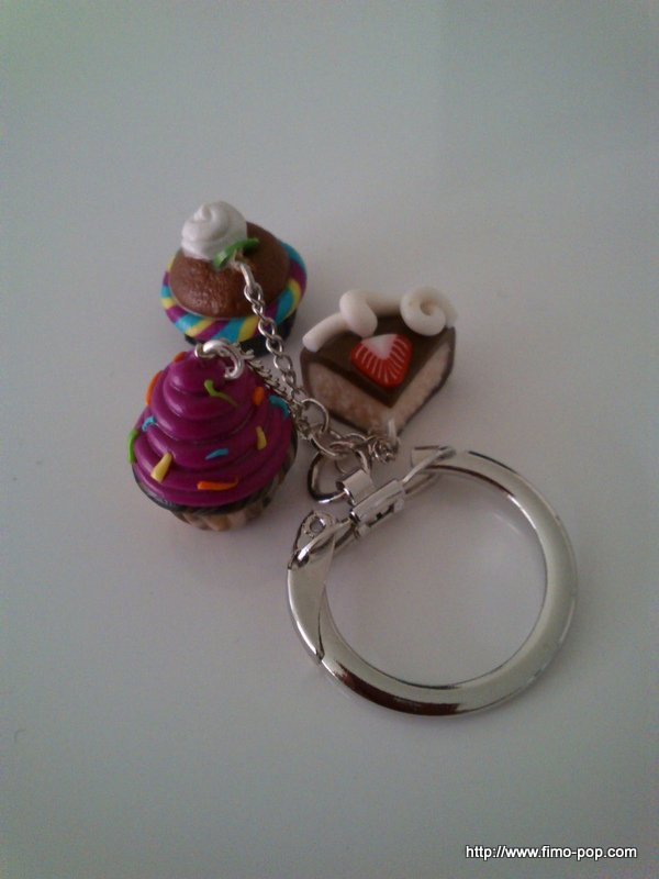 Porte Cle En Pate Fimo