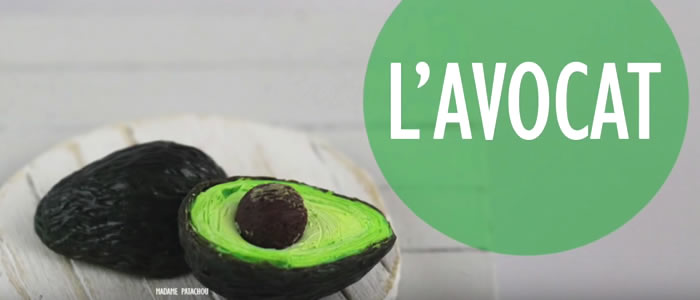 Tuto Fimo avocat – Faire un avocat en pâte Fimo