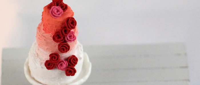 Tuto Fimo wedding cake (gâteau mariage) – Faire un wedding cake (gâteau mariage) en pâte Fimo